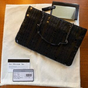 Prada Black Beaded Purse